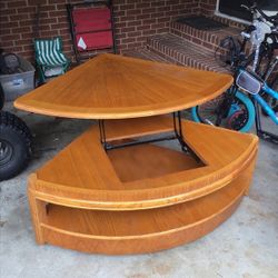 Real Wood Easy Lift Top Coffee Table