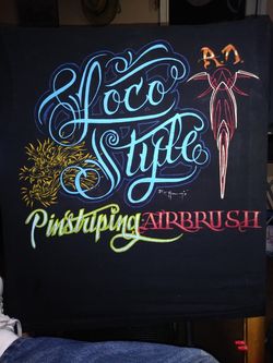 Custom painted Tees Airbrushed and hand painted!