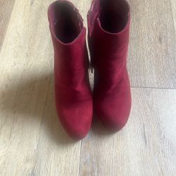 Size 6 Red Boots