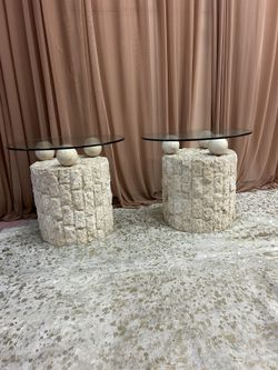 Set Of Tessellated Accent Tables