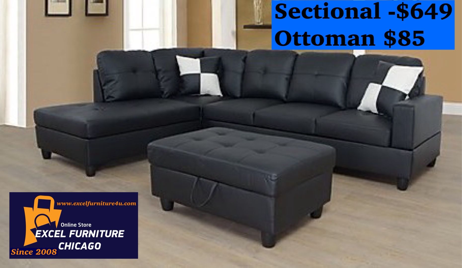 Brand New Sectional Sofa Couch 