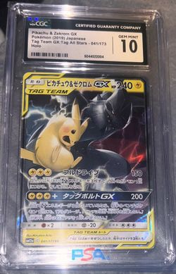 Graded Pokemon Card Gem Mint 10