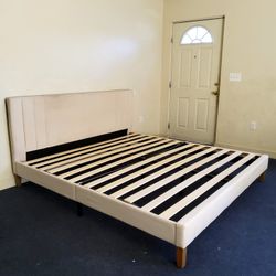 King bed frame 