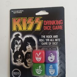 KISS Drinking Dice Game