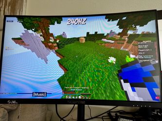 🔥 240Hz CURVE 1080p SCEPTRE MONITOR 24” VESA STAND