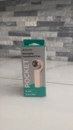 Aecooly Pocket Portable Handheld Fan