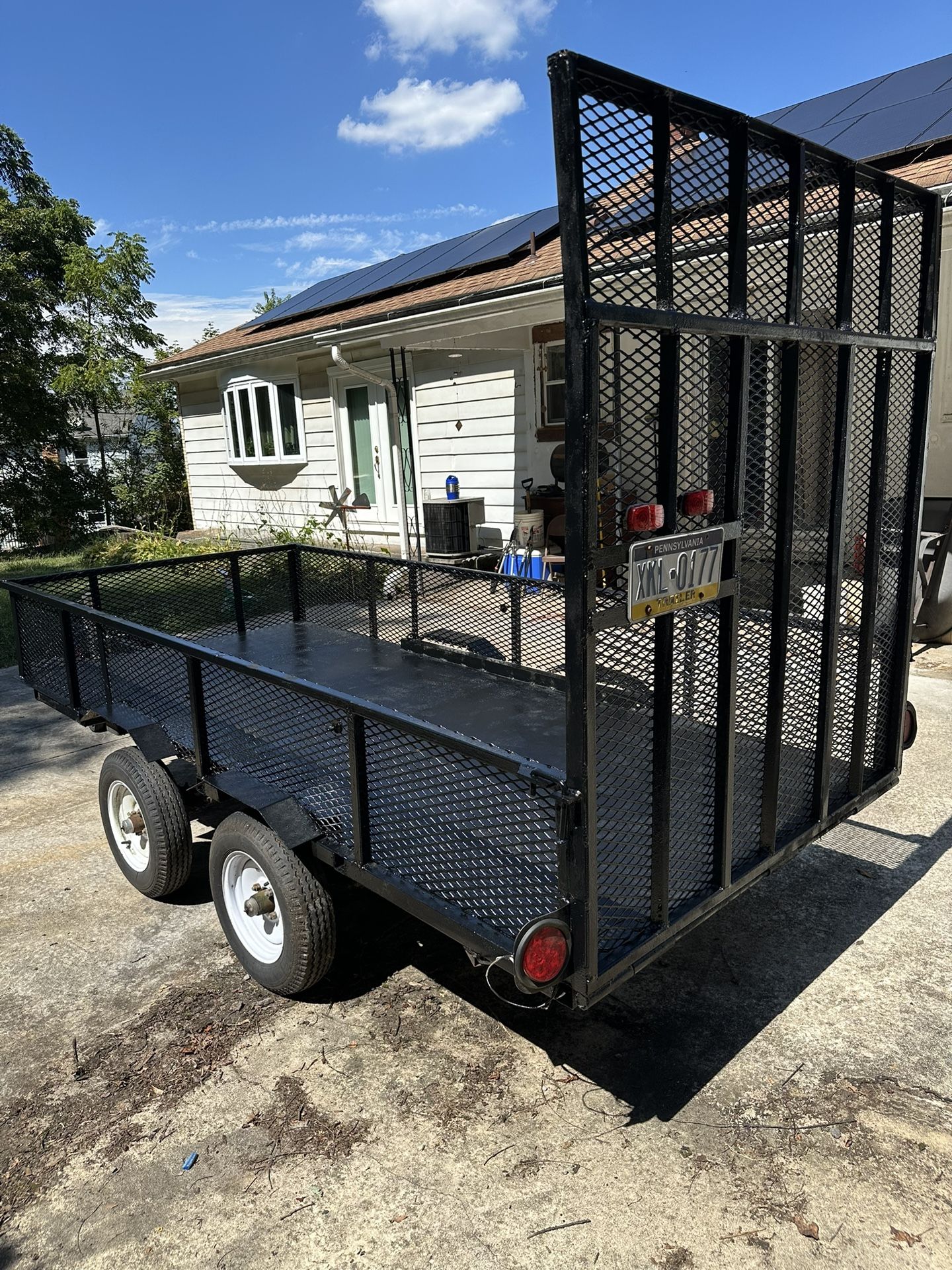 Dual Axle Steel Trailer