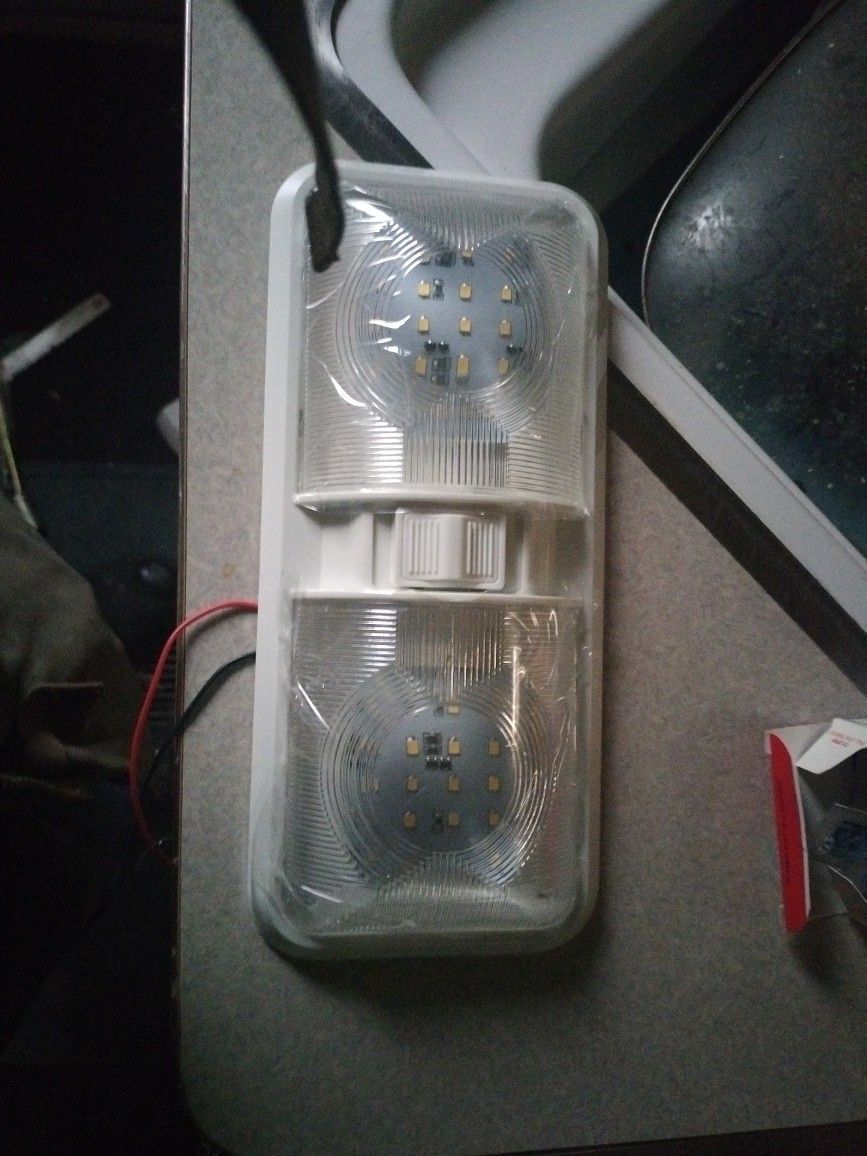 Archon Double LED Wall Mount Lights For RV 12 Volt Brand New