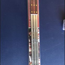 Stainless steel bbq skewers set 6 pc