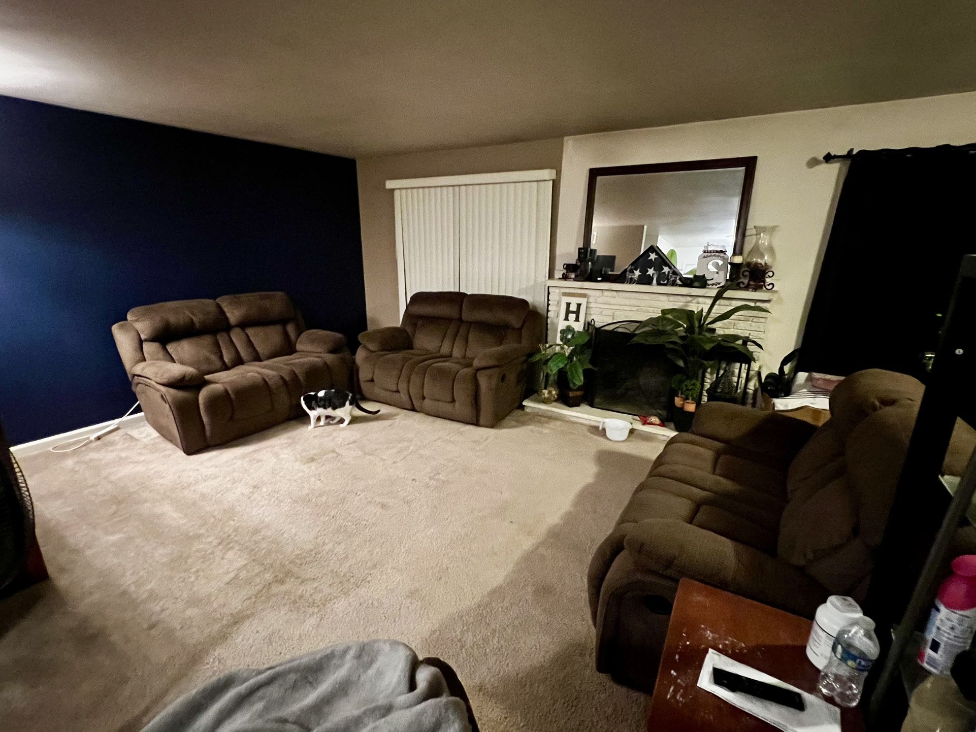 3 Matching Recliners