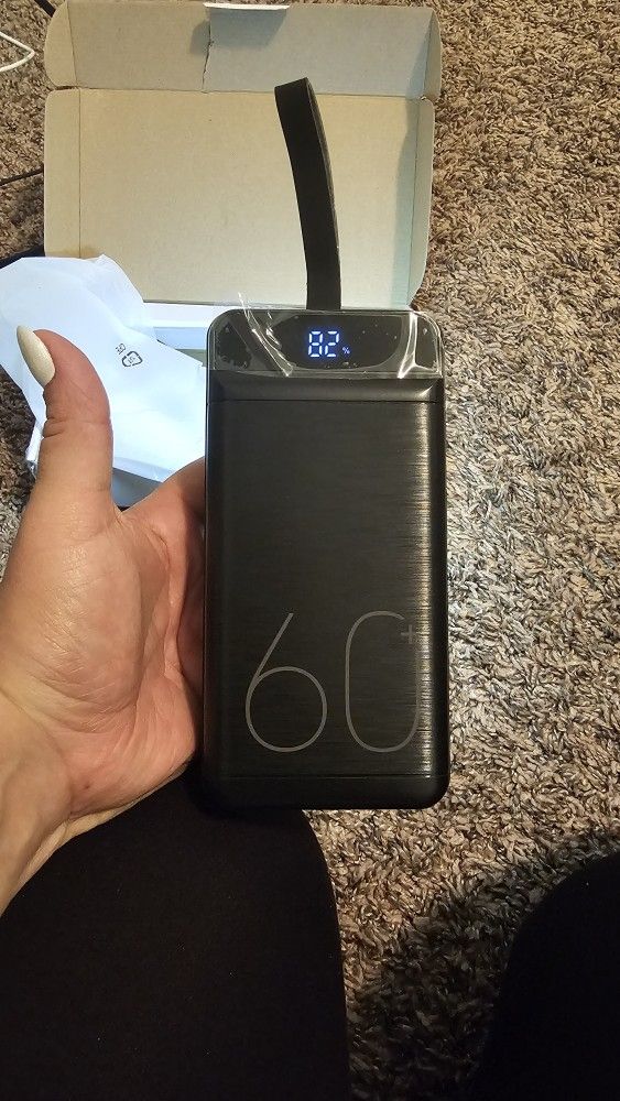 Power Bank . New With Box Amd Charger