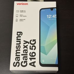 Sealed Samsung Galaxy A16 5G 128GB Verizon