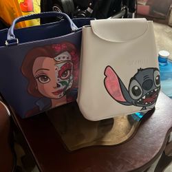 Purse And Backpack Disney