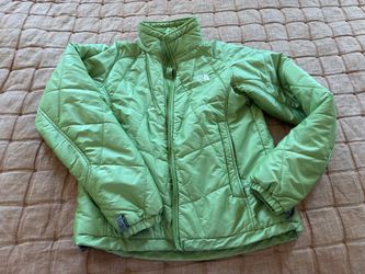 The North Face vintage like green women’s jacket size S