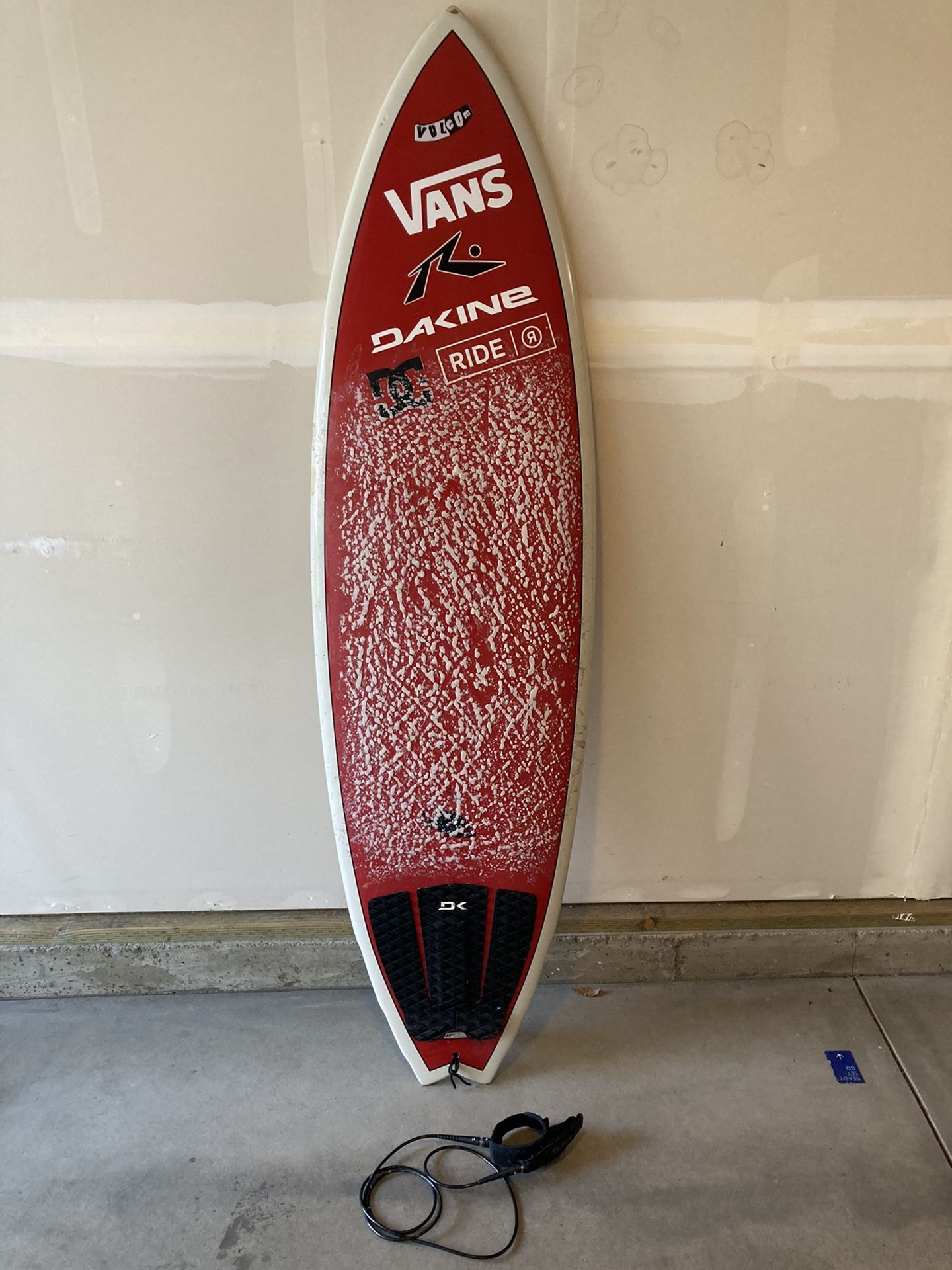 6’ 4” Rusty Surfboard