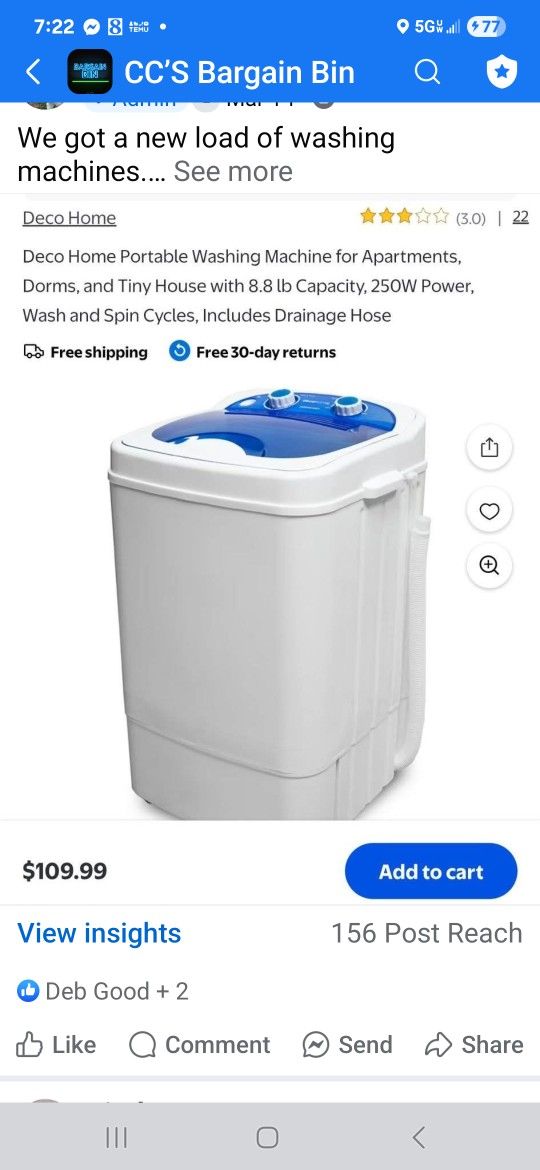Portable Washing Machine