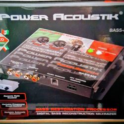 Power Acoustik Epic Center Bass Proccessor Brand New In The Box 