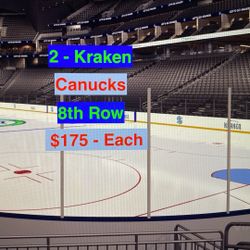 Kraken Canucks Tickets