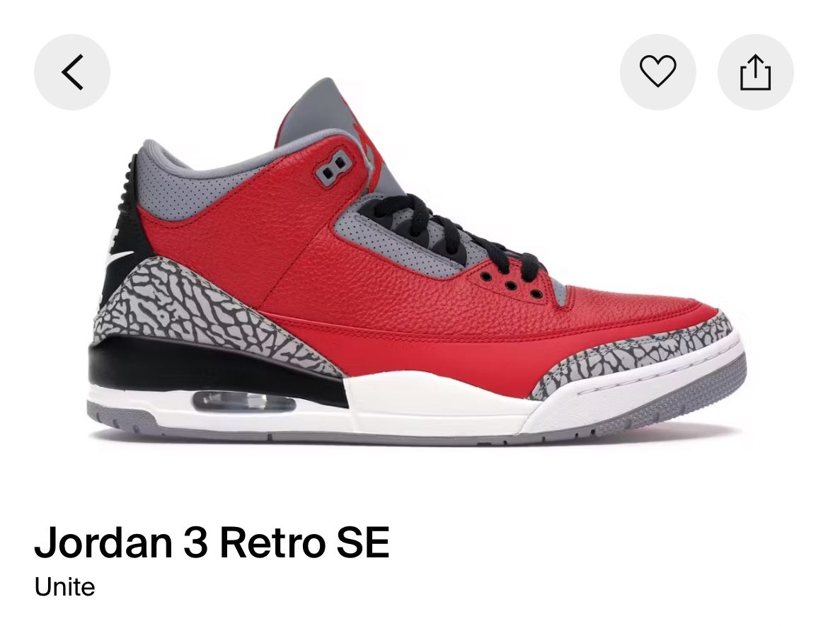 Jordan 3 SE
