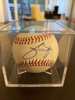 Julio Urias Autographed Rawlings Baseball