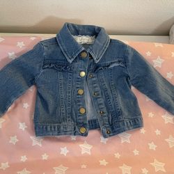Size 2T Denim Jacket For Girls 