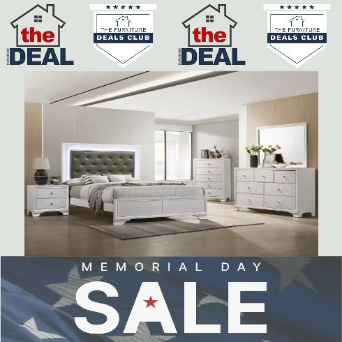 4-PIECE BED-SET: MEMORIAL CLEARANCE