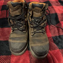 Timberland pro Boondocks 6” Alloy Toe WorkBoots with Insoles 