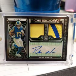 2023 Panini Obsidian RPA /25 Puka Nacua 