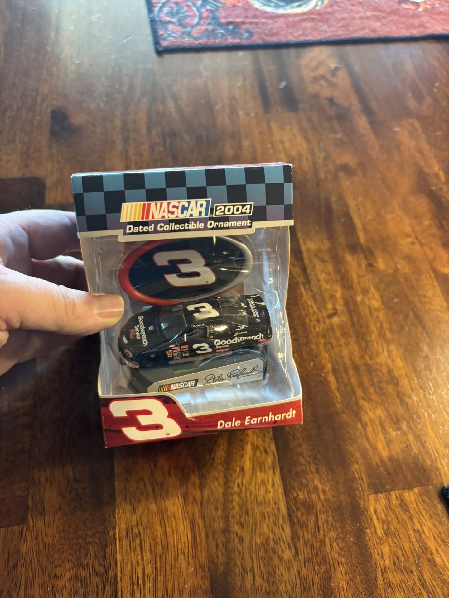 Dale Earnhardt #3 Nascar Dated Collectible Ornament