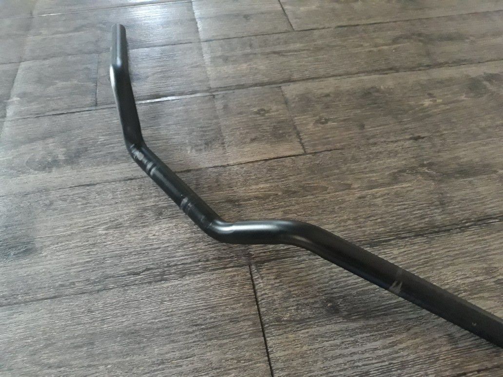 1 inch black finish handlebar