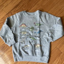 NWT Dinosaur Sweatshirt Size 7