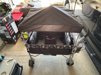 Safety 1st Summit Sprint Quad Wagon Stroller 4 Passenger – Charcoal Camo
