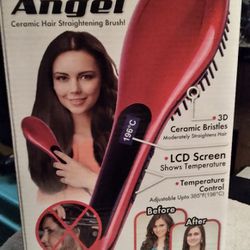 Hair Angel Straighting Brush, New