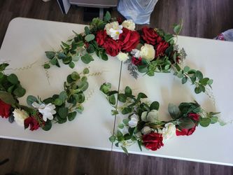 Wedding Arch Flowers 3Pcs