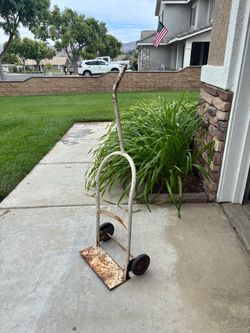 SMALL VINTAGE DOLLY  (13.5”W X 43”H)