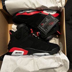 Infrared Salesman Air Jordan 6 Sz 10
