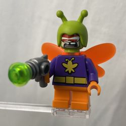 Lego Minifigure sh0357 Killer Moth Short Legs 2017 Batman II Mighty Micros 76069 (Rare Collectors Item!)