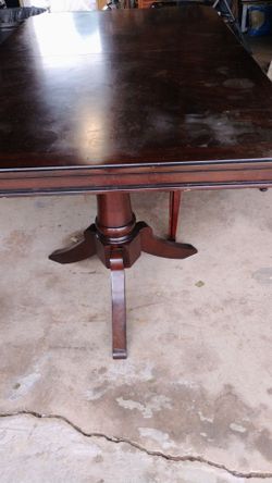 Dining table with chairs