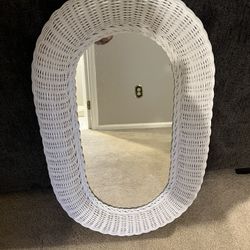 Mirror And Cabinet Set