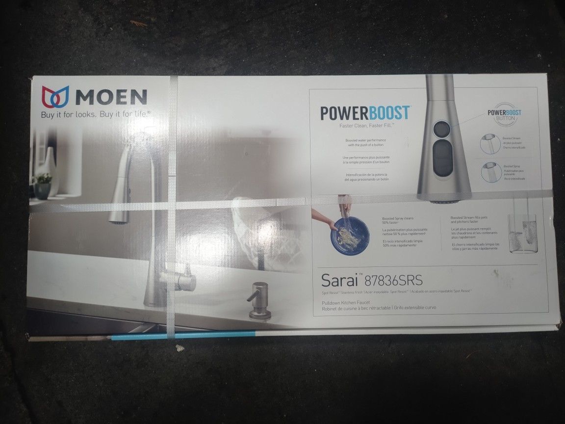 Moen "Sarai" Premium Kitchen Faucet 