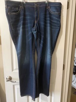 Vintage Silver 26 Dark Wash Bootcut Jeans