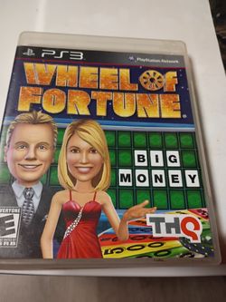 PS3 Wheel Of Fortune Game