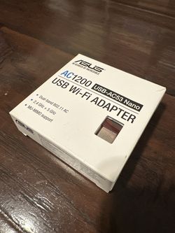 ASUS USB-AC53 Nano AC1200 USB Wi-Fi Adapter