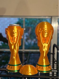 World Cup Trophy Can Koozies