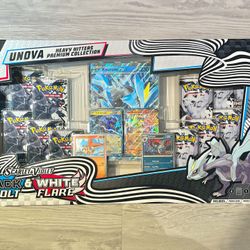 Pokemon Unova Heavy Hitters Premium Collection / Scarlet & Violet - Black Bolt & White Flare