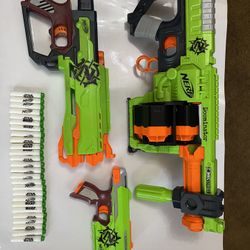 Nerf Gun Lot