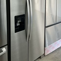 Whirlpool 24.6 cu. ft. Standard-Depth 36 in Wide Side-by-Side Refrigerator