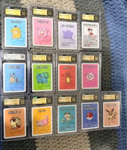 CGC Graded Pokémon Japanese Old Maid Card Set