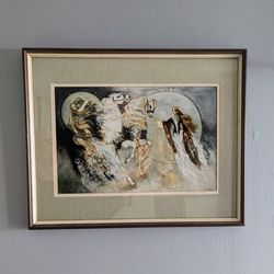 Vintage Limited Edition Print Signed by Artist Diana Denslow (31/124)