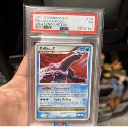 Palkia LV.X 106/106 Great Encounters Holo PSA 7